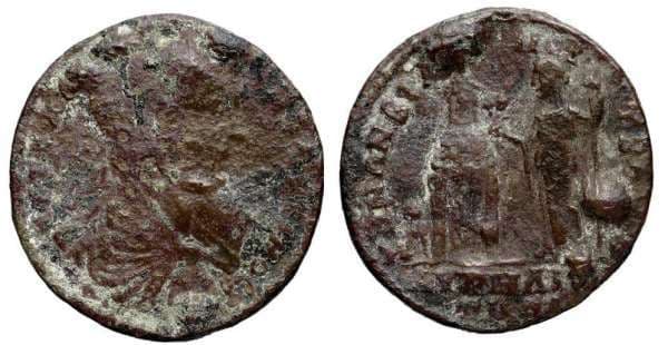 Tmolus Paris 101 Caracalla, AE30 of Tmolus-Aureliopolis, Lydia