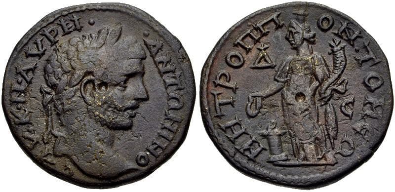 Tomis AMNG 2894 Caracalla, AE25 of Tomis, Thrace