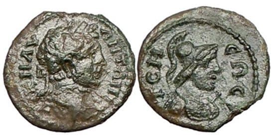 Tomis AMNG 2939 Caracalla, AE16 of Tomis, Thrace