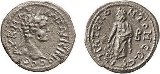 Tomis Varbanov 4897 Caracalla AE22 of Tomis, Thrace