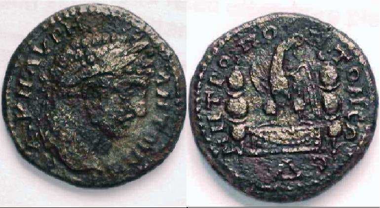 Tomis Varbanov 4909 Caracalla, AE26 of Tomis, Thrace
