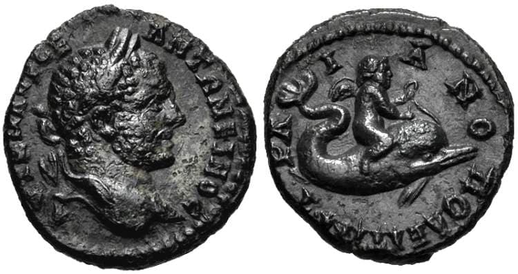 Trajanopolis Varbanov 2816 (2) Caracalla AE17 of Trajanopolis, Thrace