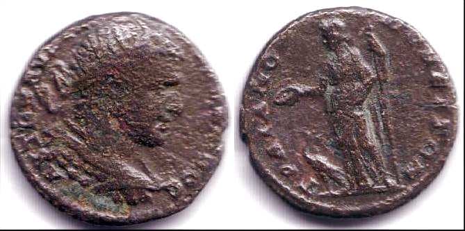 Trajanopolis Varbanov 2825 Caracalla AE21 (two-assaria) of Trajanopolis, Thrace