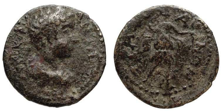 Tralles Mionnet IV, 1098 Caracalla, AE18 of Tralles, Lydia, AD 198-217
