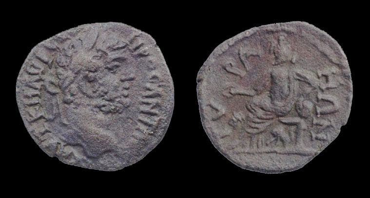 Tyra Mionnet 127 Caracalla, AE23 of Tyra, Sarmatia
