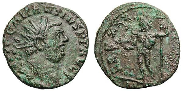 RIC 84v Carausius AE Antoninianus