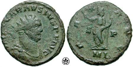 RIC 98, S-P Carausius AE Antoninianus