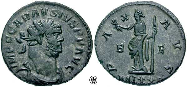 RIC 98, B-F Carausius AE Antoninianus