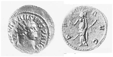 RIC 119 var Bicester 1 Carausius, AE antoninianus, London mint