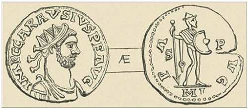 RIC 134 Carausius, AE antoninianus, London