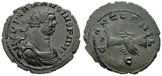 RIC 207 Carausius AE Antoninianus