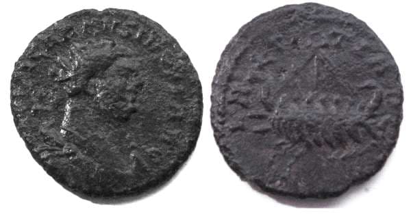 RIC 264 var Carausius, AE antoninianus, Camulodunum? mint