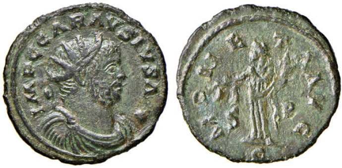 RIC 286 Carausius, AE antoninianus