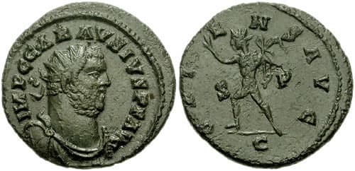 RIC 293 Carausius AE Antoninianus