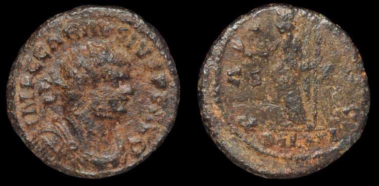 RIC 300 MLXXI Carausius, AE antoninianus