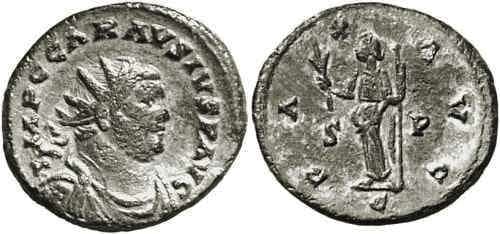 RIC 301, S-P Carausius AE Antoninianus