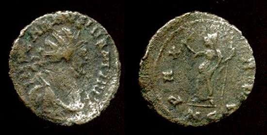 RIC 301 var Carausius, AE antoninianus
