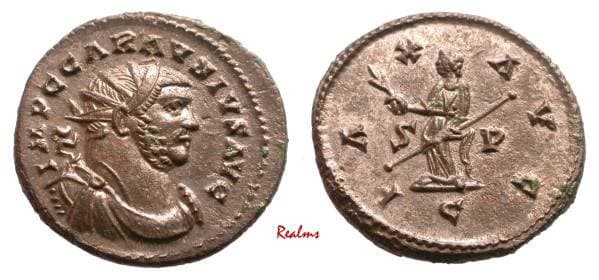 RIC 334 Carausius Billon Antoninianus