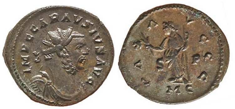 RIC 336 var (2) Carausius, AE antoninianus