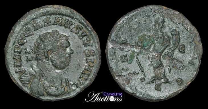 RIC 346 Carausius AE Antoninianus