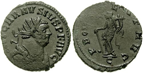 RIC 353 var CNG 35431 Carausius AE Antoninianus