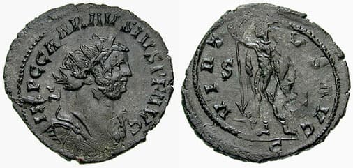 RIC 435 ADD Carausius AE Antoninianus