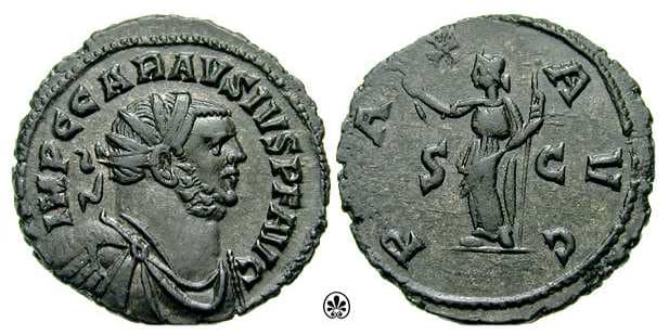 RIC 475, S-C Carausius, AE antoninianus