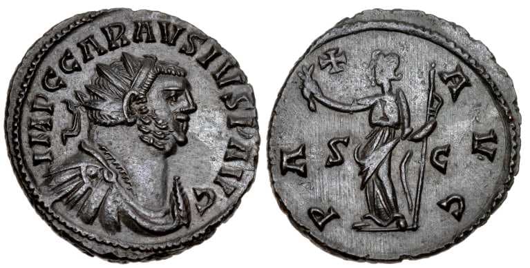RIC 476 Carausius Billon Antoninianus