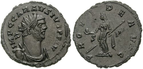 RIC 516 var Carausius AE Antoninianus