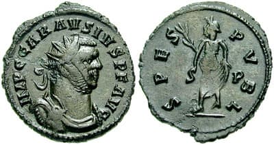 RIC 522 Carausius AE Antoninianus