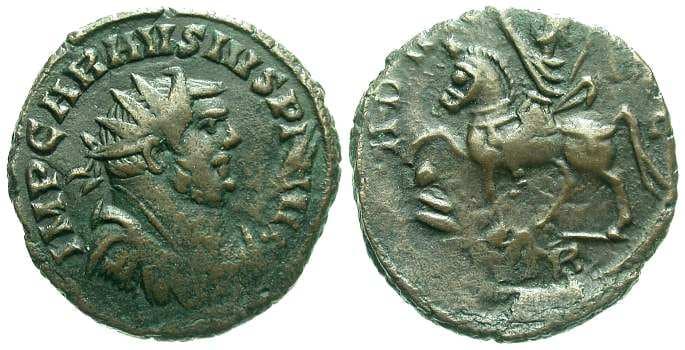 RIC 598 Carausius, AE antoninianus