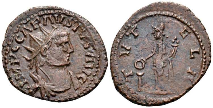 RIC 684 Carausius AE Antoninianus