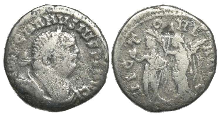 RIC 727 Carausius, Billon denarius
