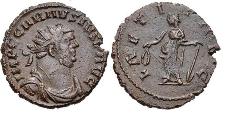 RIC 822 var (2) Carausius