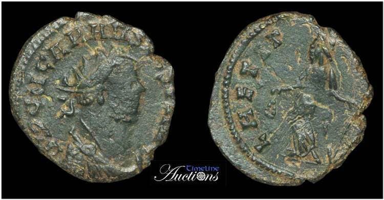 RIC 822 var (3) Carausius, AE antoninianus