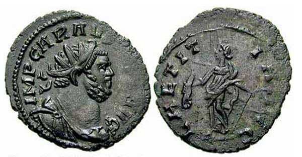 RIC 824v Carausius AE Antoninianus