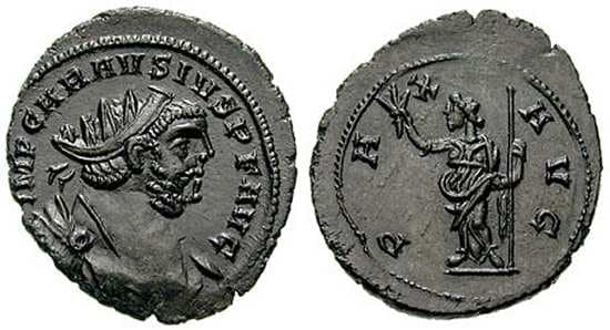 RIC 880 Carausius AE Antoninianus