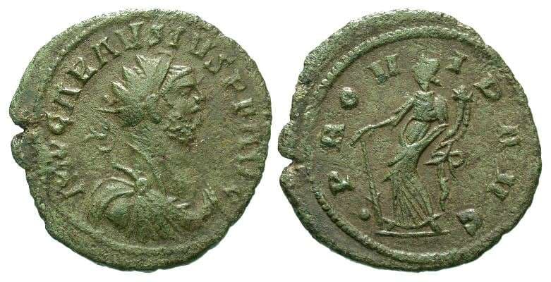 RIC 952 Carausius, AE antoninianus, uncertain British mint