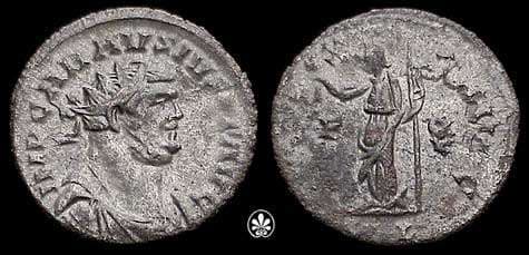 RIC 101, F-OF Carausius, AE antoninianus