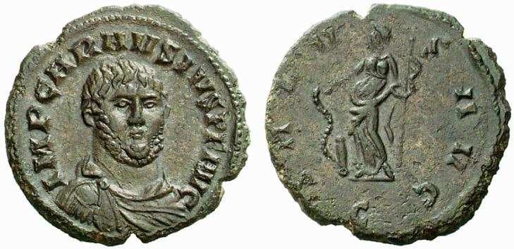 RIC 400 Carausius, AE 24 mm