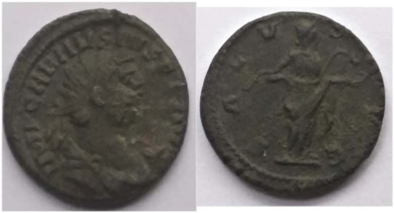 RIC 402 var Carausius, AE 19
