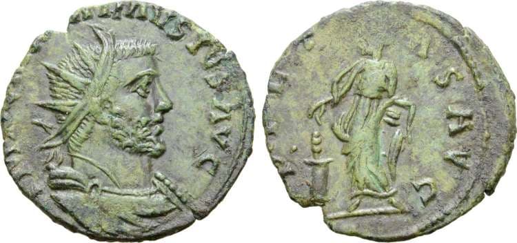 RIC 944 var Carausius billon antoninianus, uncertain mint
