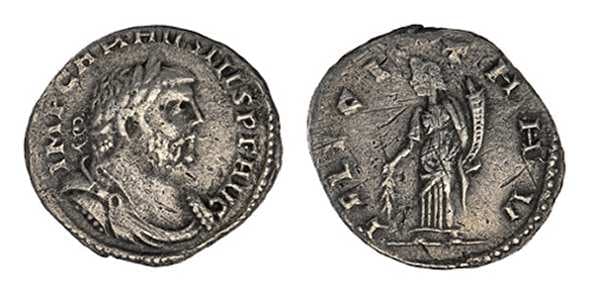 Spink 8006, 1152 Carausius, AR denarius, uncertain British mint