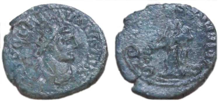 Trau 3483 Ant Carausius, AE antoninianus, Rouen mint, AD 286-293
