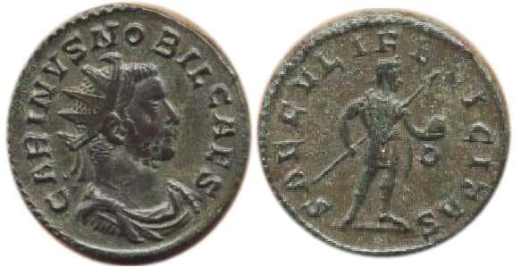 RIC 152, right Carinus, as Caesar, AE Antoninianus