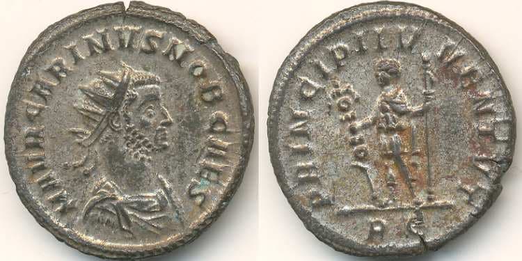 RIC 158, RE Carinus AE Antoninianus