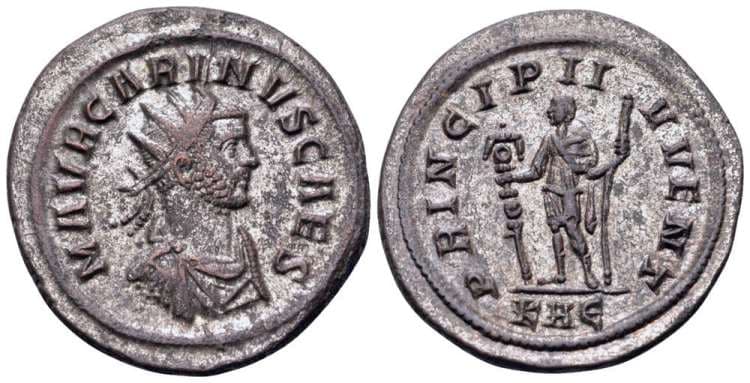 RIC 160, KAE Carinus, billon antoninianus