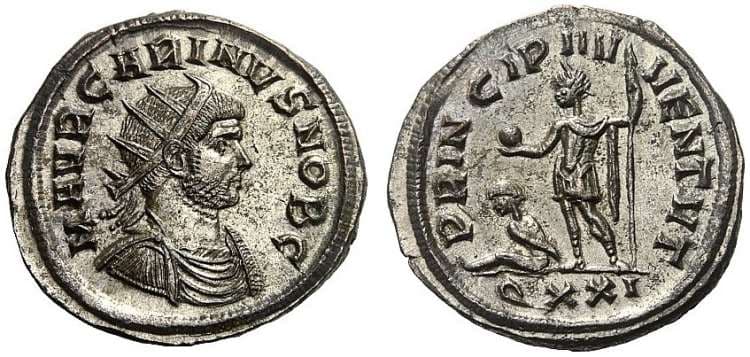 RIC 181, Q Carinus, billon antoninianus