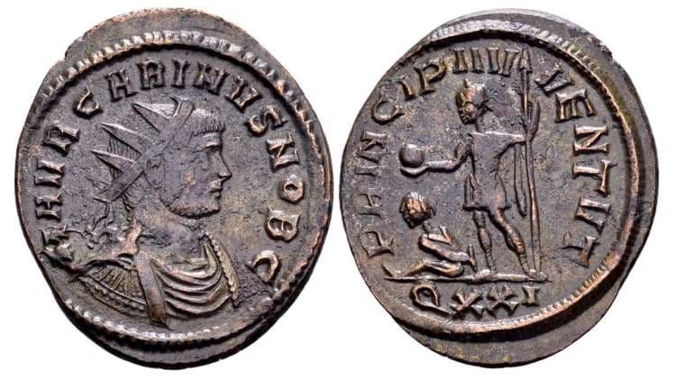 RIC 182, Q Carinus Antoninianus
