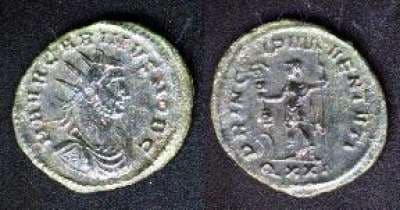 RIC 183, Q Carinus, as Caesar, AE Antoninianus